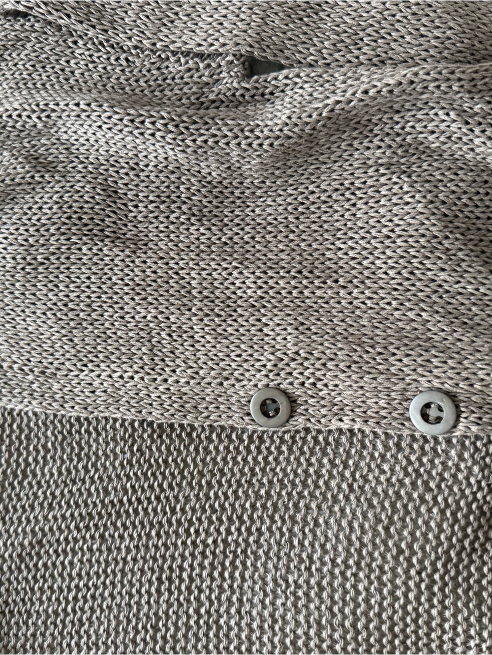 Brunello Cucinelli Brown fringe detail Knit cotton Cardigan - Picture 5 of 6